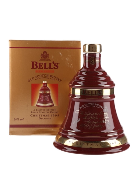 Bell's Christmas 1999 Ceramic Decanter 8 Year Old 70cl / 40%