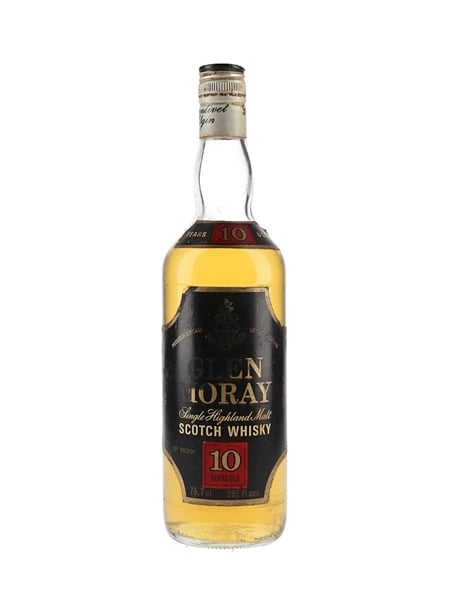 Glen Moray 10 Year Old Bottled 1970s 75.7cl / 40%