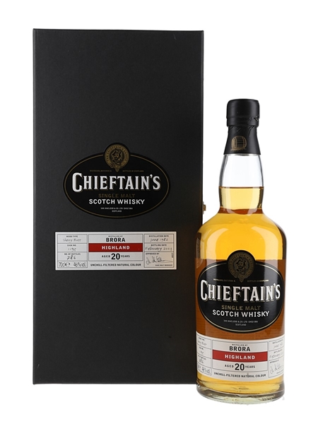 Brora 1982 20 Year Old Chieftain's 70cl / 46%