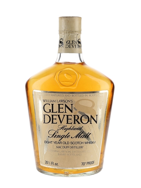 Glen Deveron 8 Year Old Bottled 1970s 75.7cl / 40%