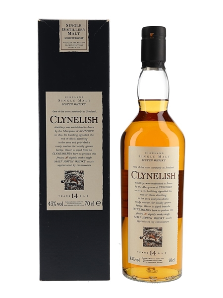 Clynelish 14 Year Old Flora & Fauna 70cl / 43%