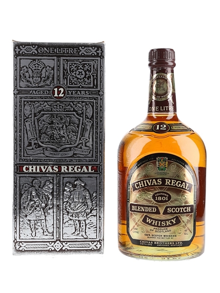 Chivas Regal 12 Year Old Bottled 1980s-1990s 100cl / 43%