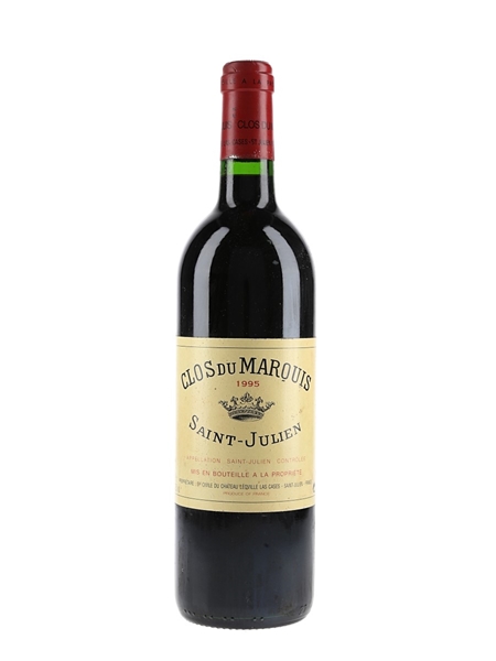 1995 Clos Du Marquis Second Wine Of  Leoville Las Cases 75cl / 12.5%