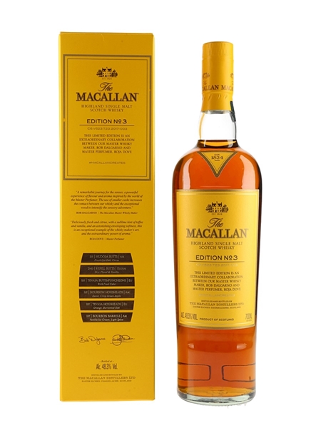 Macallan Edition No.3 Taiwan Import 70cl / 48.3%