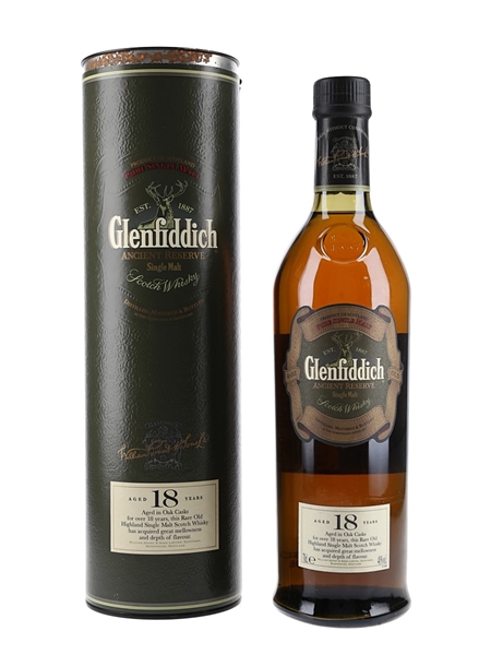 Glenfiddich 18 Year Old Ancient Reserve  70cl / 40%