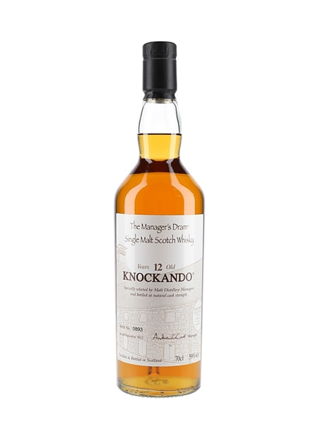 Knockando 12 Year Old Bottled 2012 - The Manager's Dram 70cl / 59%