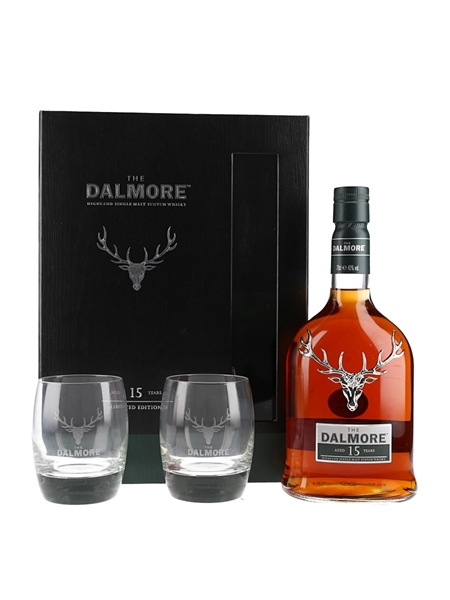 Dalmore 15 Year Old Glasses Pack 70cl / 40%