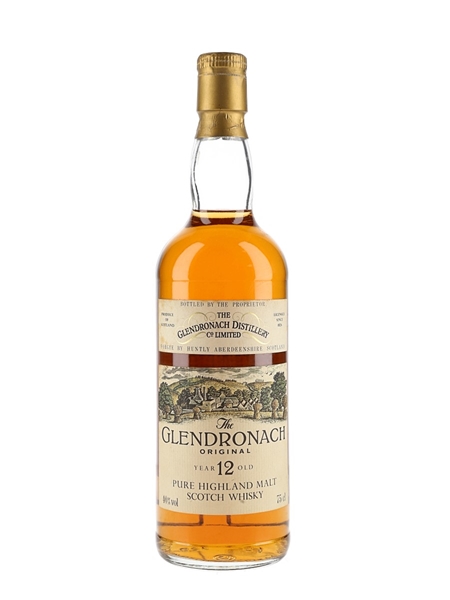 Glendronach 12 Year Old Original Bottled 1980s 75cl / 40%