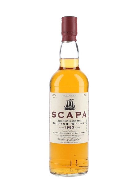 Scapa 1983 Bottled 1990s - Gordon & MacPhail 70cl / 40%