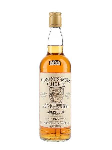 Aberfeldy 1975 Connoisseurs Choice Bottled 1994 - Gordon & MacPhail 70cl / 40%