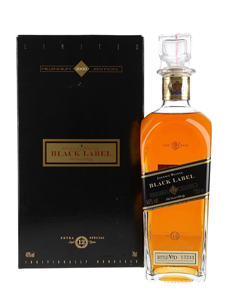 Johnnie Walker Black Label 12 Year Old Millennium Edition 70cl / 40%