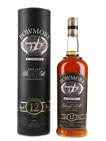 Bowmore 12 Year Old Enigma Travel Retail 100cl / 40%