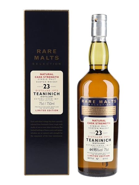 Teaninich 1972 23 Year Old Rare Malts Selection 75cl / 64.95%