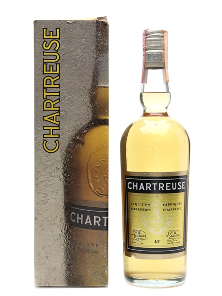 Chartreuse Yellow Liqueur Bottled 1970s - Soffiantino 70cl / 40%