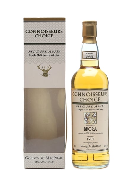 Brora 1982 Connoisseurs Choice Bottled 2002 - Gordon & MacPhail 70cl