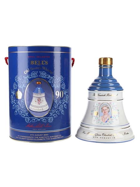 Bell's Ceramic Decanter The Queen Mother's 90th Birthday 75cl / 43%