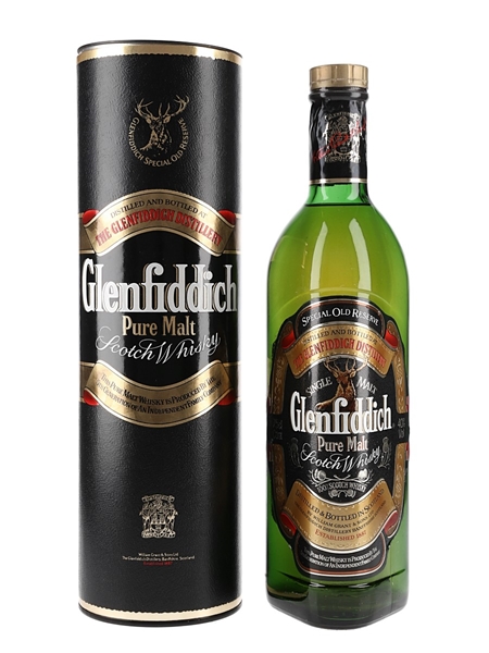 Glenfiddich Special Old Reserve Pure Malt Bottled 1980s 75cl / 40%