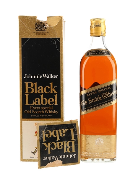 Johnnie Walker Black Label Bottled 1970s 75cl / 40%