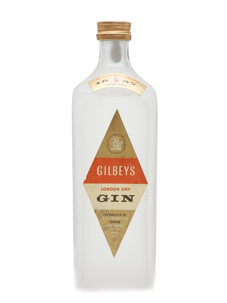 Gilbey's London Dry Gin Bottled 1950s - Cinzano 75cl / 46.2%