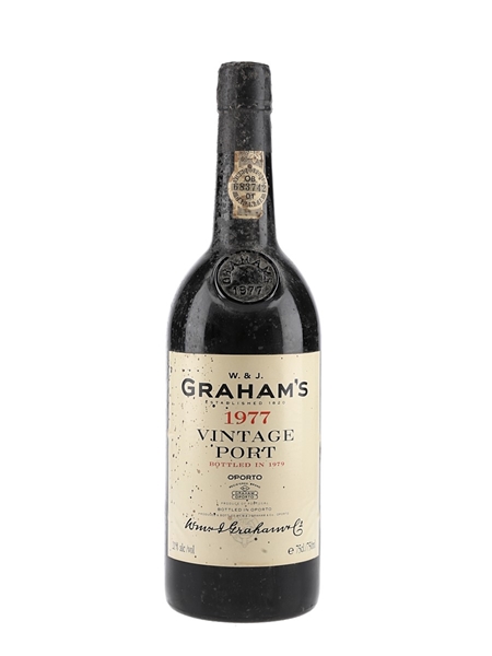 1977 Graham's Vintage Port Bottled 1979 75cl / 21%