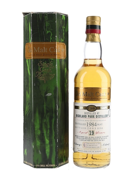 Highland Park 1984 19 Year Old - Old Malt Cask Bottled 2003 - Douglas Laing 70cl / 50%