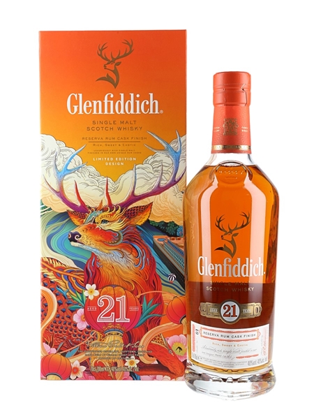 Glenfiddich 21 Year Old Reserva Rum Cask Finish 70cl / 40%