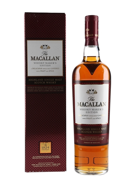 Macallan Whisky Maker's Edition The 1824 Collection 70cl / 42.8%