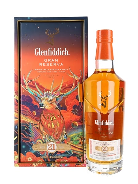 Glenfiddich 21 Year Old Gran Reserva Chinese New Year 2022 Limited Edition 70cl / 40%