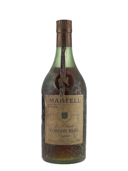 Martell Cordon Bleu Bottled 1970s - Numbered Bottle 68cl / 40%