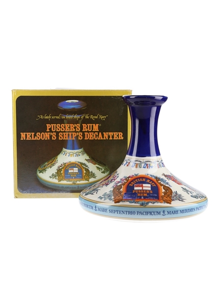 Pusser's British Navy Rum Nelson Ships' Decanter 100cl / 54.5%