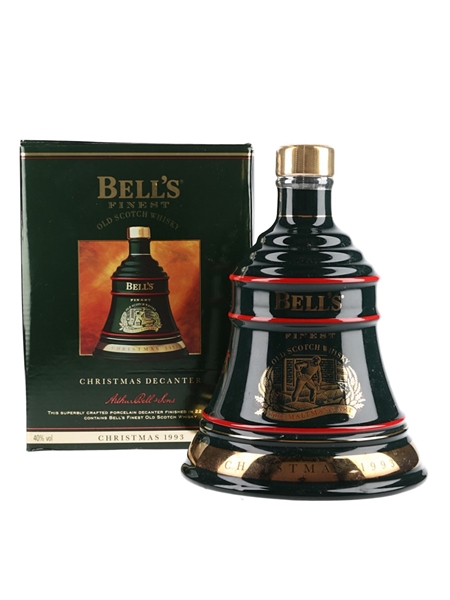 Bell's Christmas 1993 Ceramic Decanter The Maltman's Art 70cl / 40%