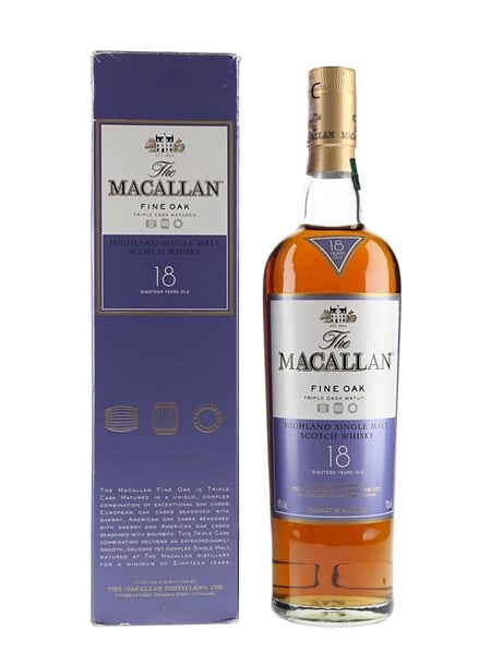 Macallan 18 Year Old Fine Oak Triple Cask Matured 70cl / 43%