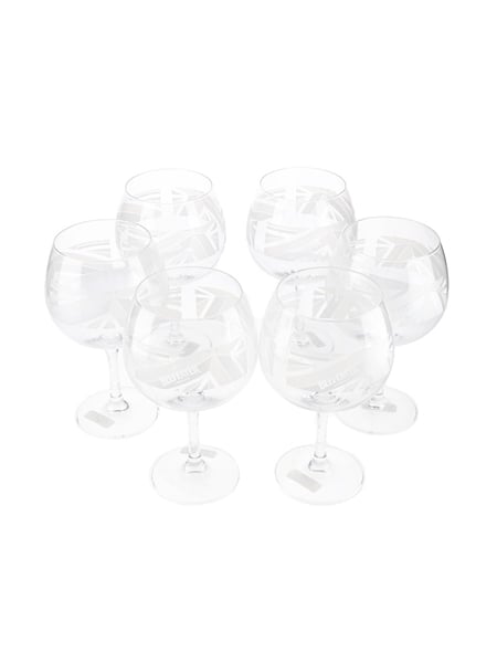 Beefeater Goblet Gin Glasses  6 x 18cm x 8.5cm