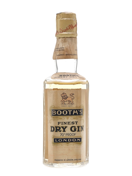 Booth's Finest Dry Gin Bottled 1950 5cl / 40%