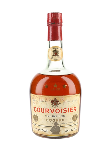 Courvoisier 3 Star Luxe Bottled 1960s 68cl / 40%