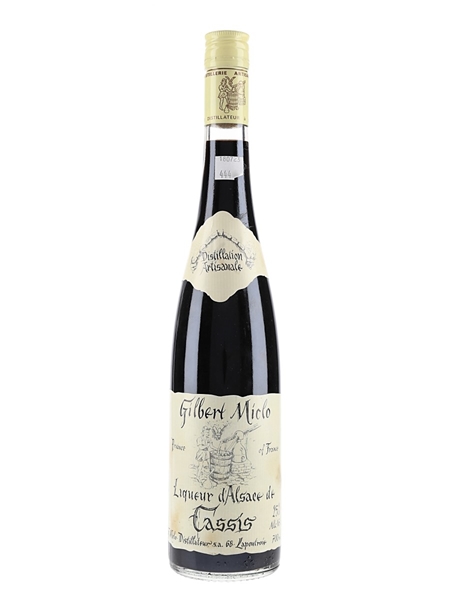 G Miclo Liqueur D'Alsace De Cassis  70cl / 25%