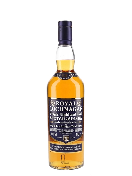 Royal Lochnagar 12 Year Old Bottled 1990s 70cl / 40%