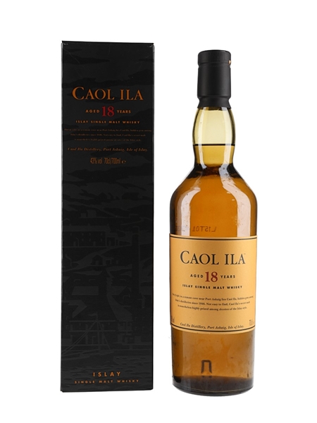 Caol Ila 18 Year Old  70cl / 43%