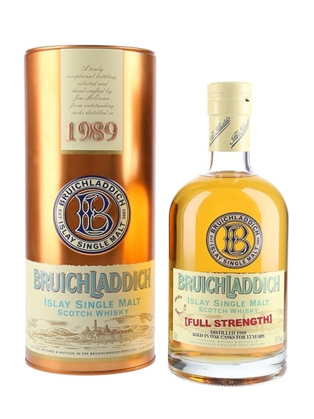 Bruichladdich 1989 13 Year Old Full Strength 70cl / 57.1%