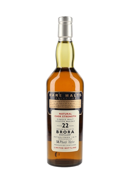 Brora 1972 22 Year Old Rare Malts Selection 70cl / 58.7%