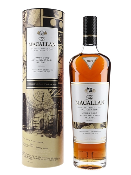 Macallan James Bond 60th Anniversary, Decade V 70cl / 43.7%