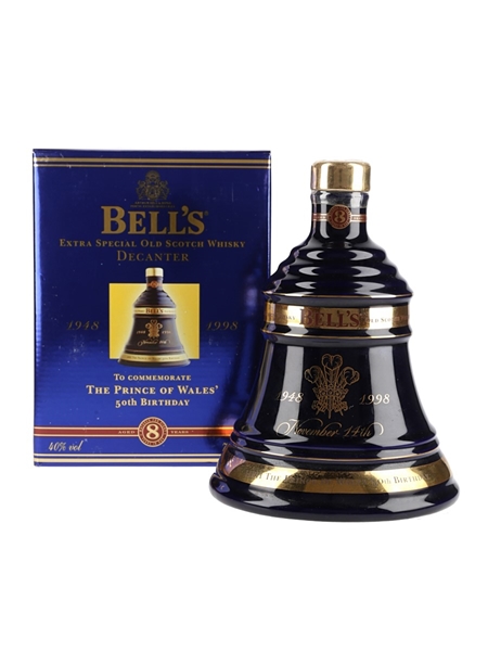 Bell's Ceramic Decanter The Prince Of Wales' 50th Birthday 70cl / 40%