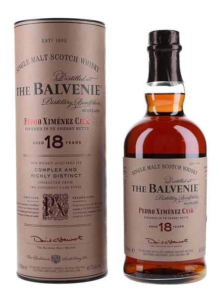 Balvenie 18 Year Old Pedro Ximenez Cask 70cl / 48.7%