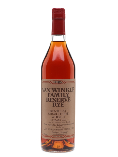 Van Winkle Family Reserve Rye 13 Year Old 75cl / 47.8%