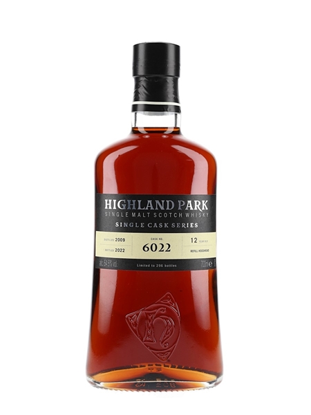 Highland Park 2009 12 Year Old Cask No.6022 Bottled 2022 70cl / 64.6%