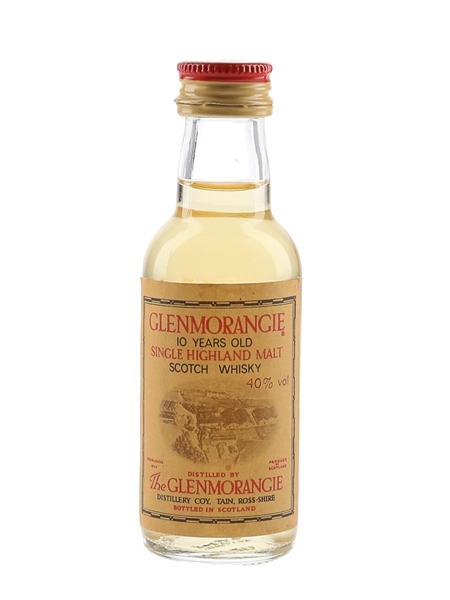 Glenmorangie 10 Year Old Bottled 1980s 5cl / 40%