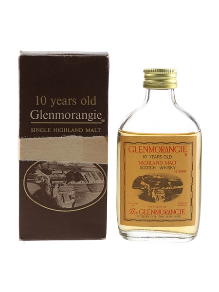 Glenmorangie 10 Year Old Bottled 1970s 5cl / 40%