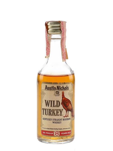 Wild Turkey 8 Year Old 101 Proof Bottled 1970s 5cl / 50.5%