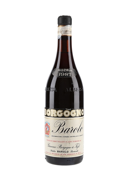 1987  Barolo Riserva Borgogno 75cl / 13.5%