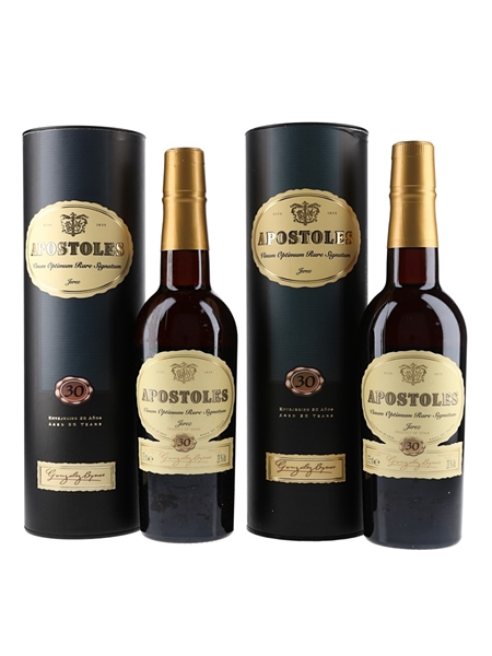 Apostoles 30 Year Old Jerez-Xeres-Sherry - Gonzalez Byass 2 x 37.5cl / 20%